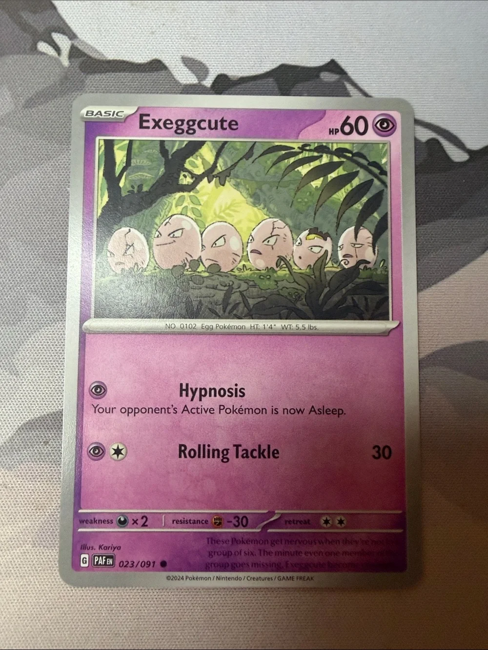 Exeggcute & Exeggutor Evolution Lot | 3 Pokémon Cards | ✨5/$25✨